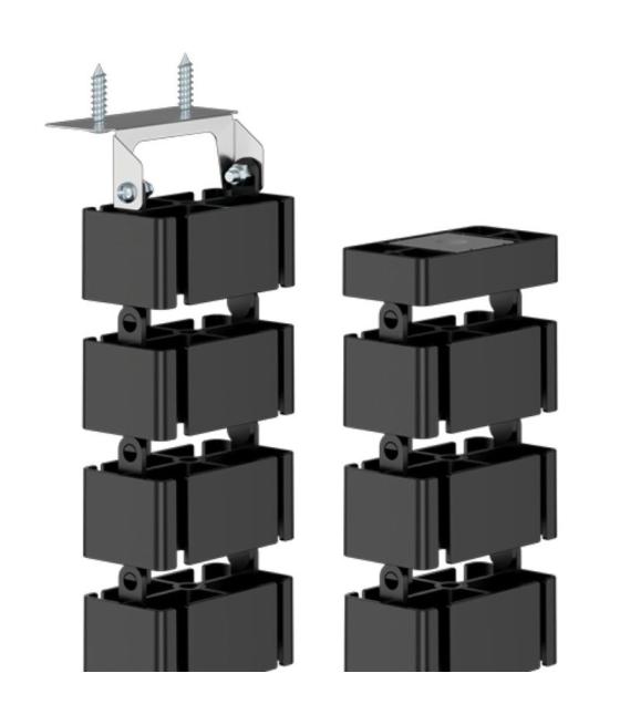 Organizador de cables en espiral fellowes 100136871/ 1.3m