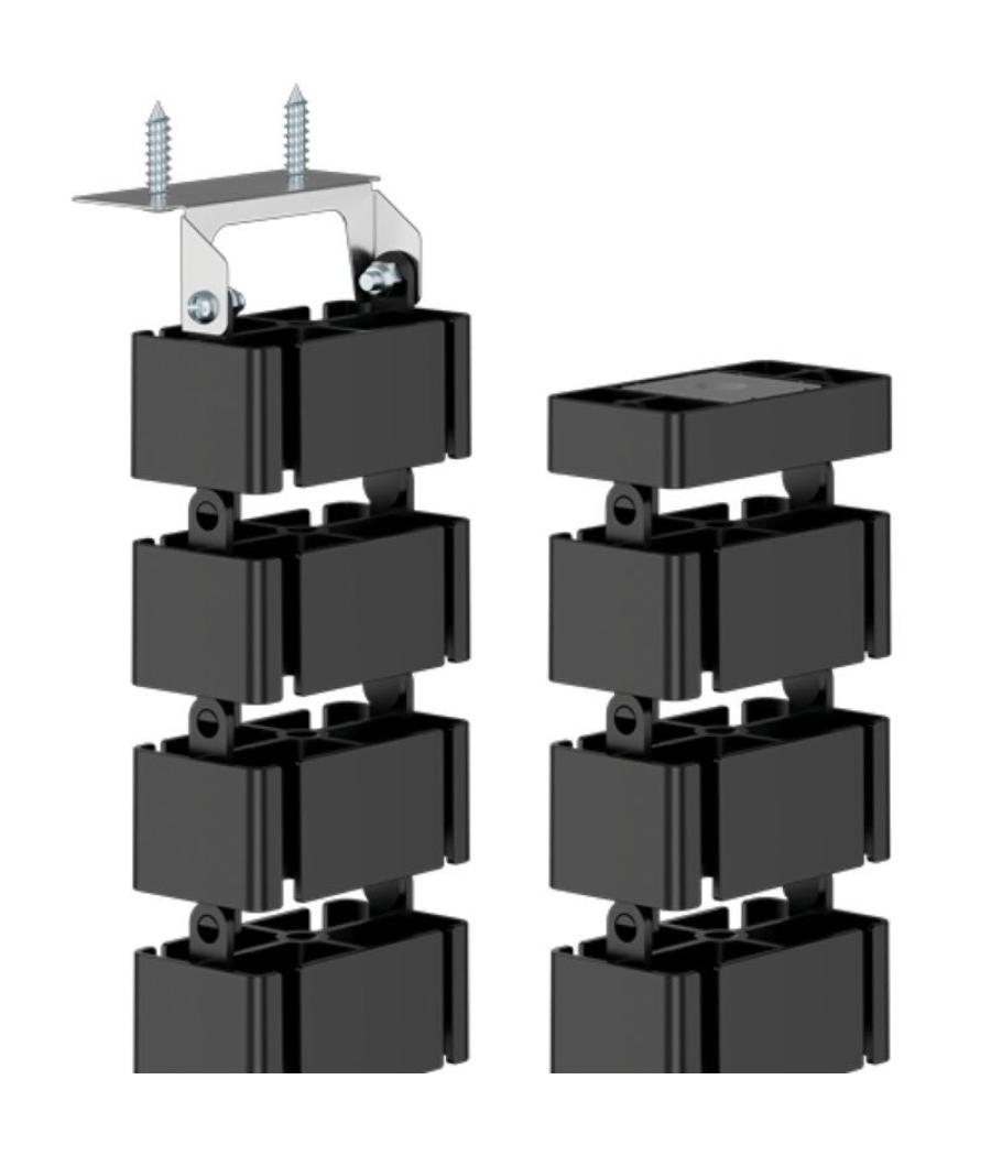 Organizador de cables en espiral fellowes 100136871/ 1.3m