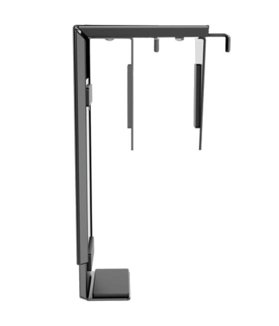 Soporte bajo mesa fellowes 100136875 para pc/ hasta 15kg