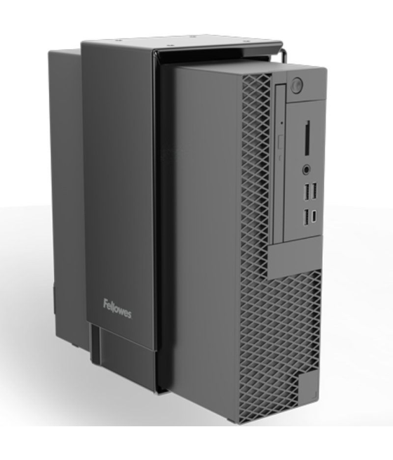 Soporte bajo mesa fellowes 100136875 para pc/ hasta 15kg