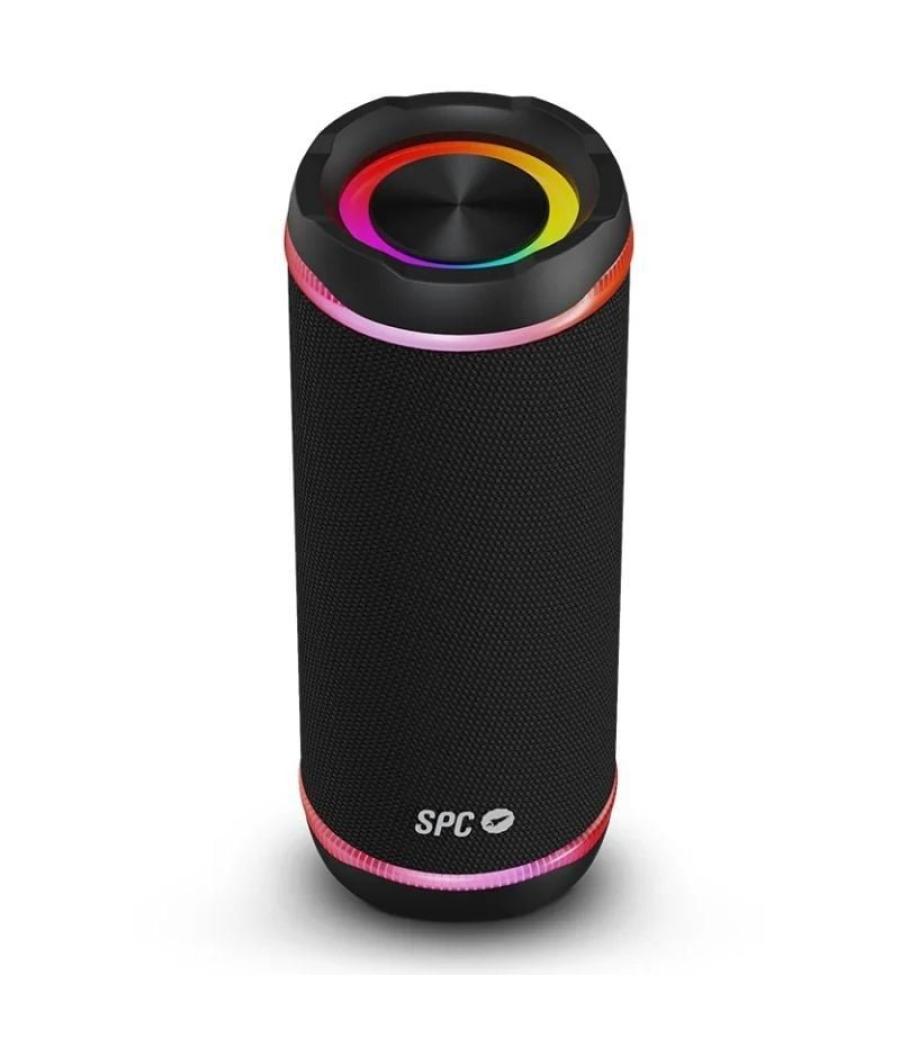 Altavoz con bluetooth spc orbital glow/ 25w/ 2.0