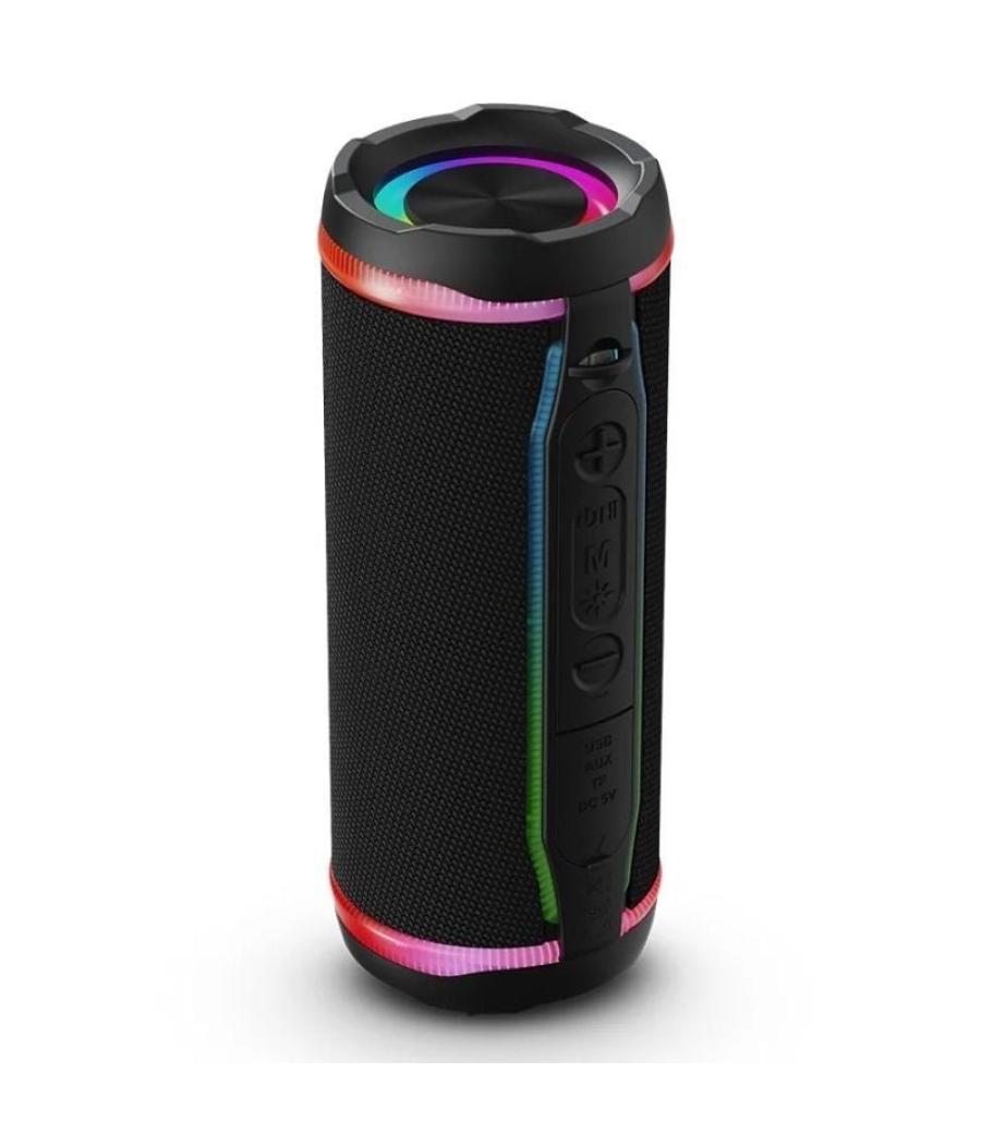 Altavoz con bluetooth spc orbital glow/ 25w/ 2.0