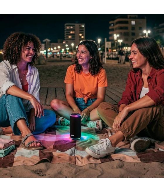 Altavoz con bluetooth spc orbital glow/ 25w/ 2.0