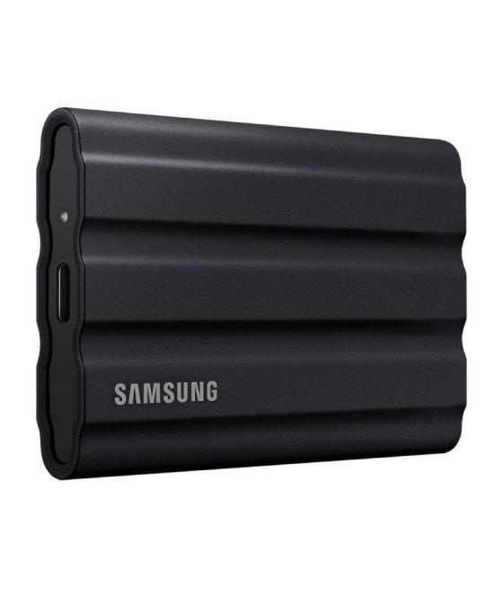 Disco externo ssd samsung portable t7 shield 4tb/ usb 3.2/ negro