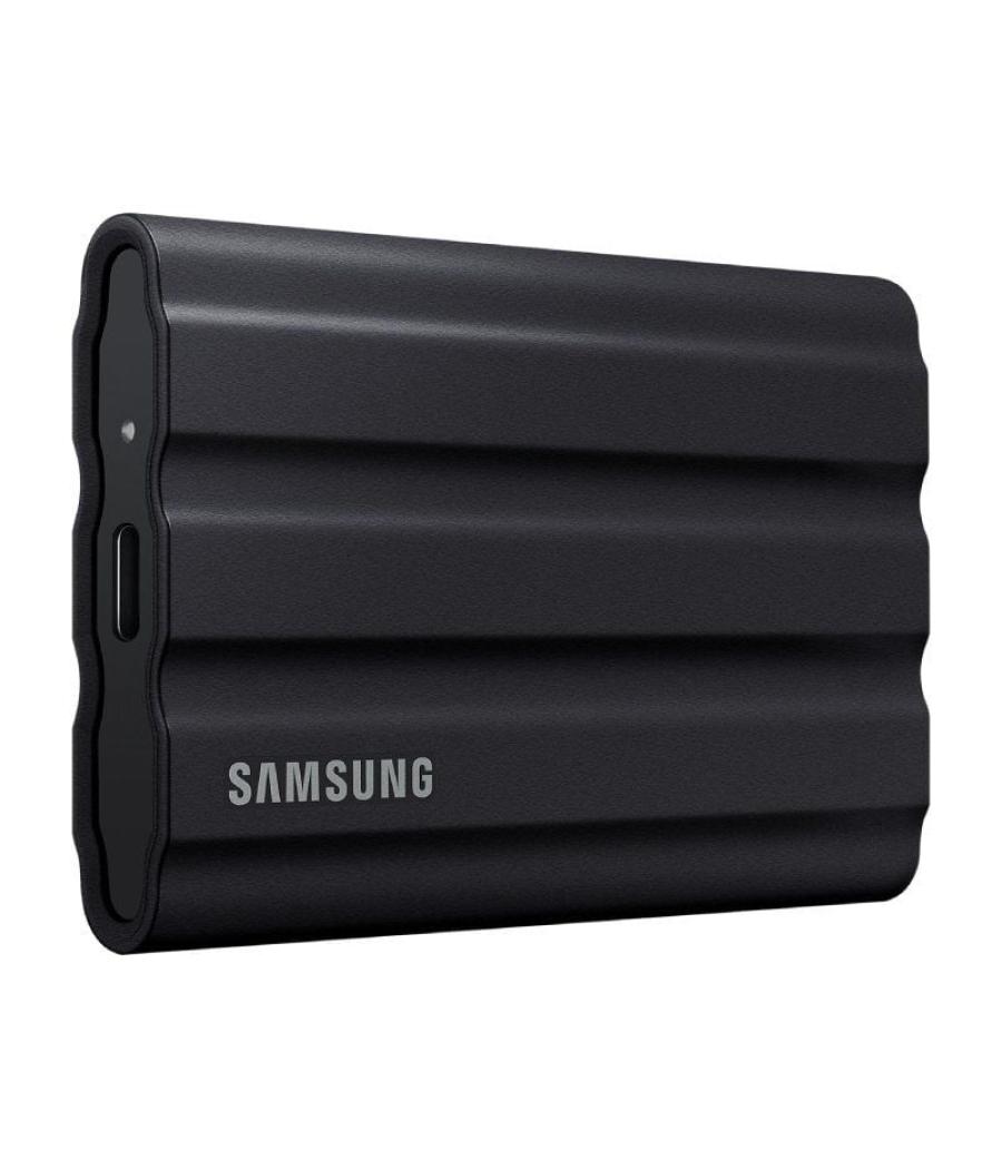 Disco externo ssd samsung portable t7 shield 4tb/ usb 3.2/ negro
