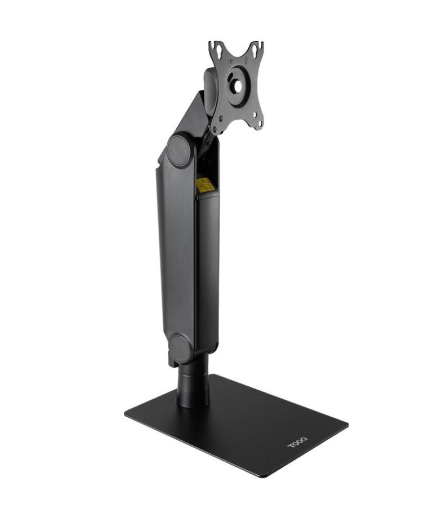 Soporte de mesa para monitor tooq db1741tn-b/ giratorio/ inclinable/ hasta 8kg