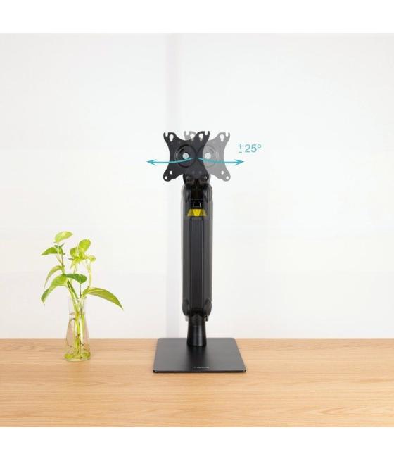 Soporte de mesa para monitor tooq db1741tn-b/ giratorio/ inclinable/ hasta 8kg