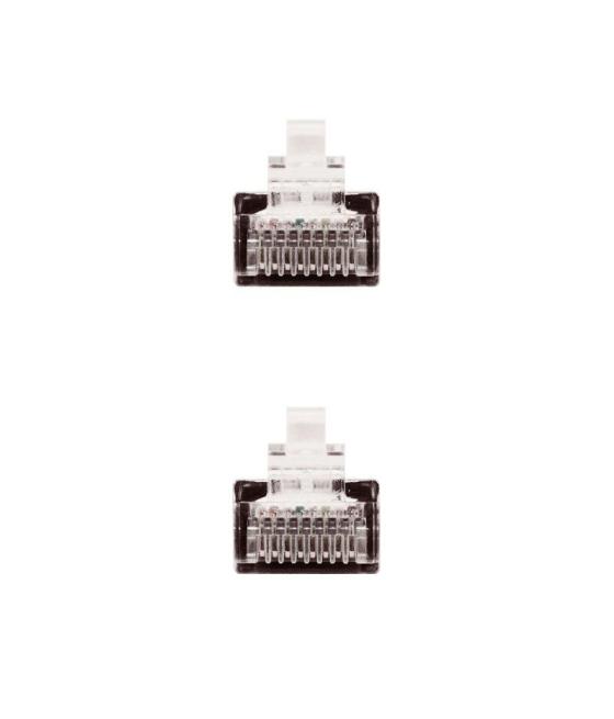 Cable de red rj45 utp nanocable 10.20.0400-l25-bk cat.6/ 25cm/ negro
