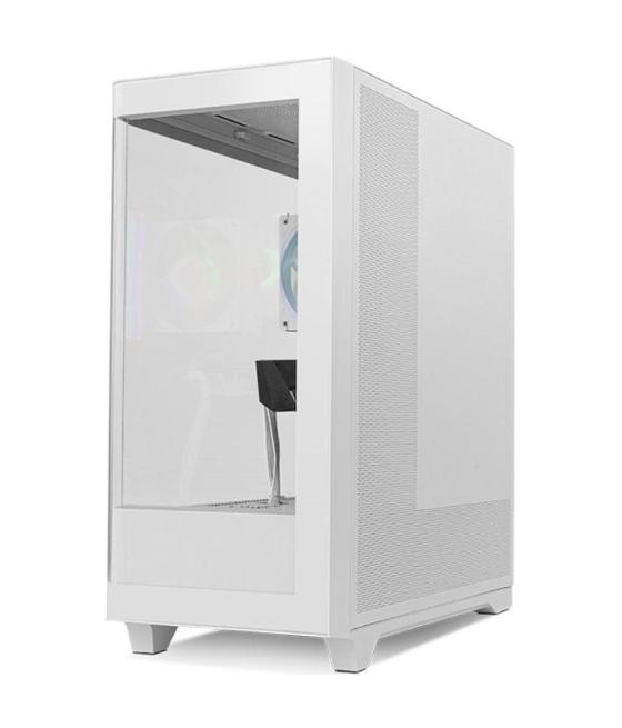 Caja gaming semitorre nox hummer ether/ blanca