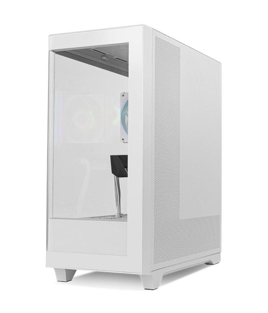 Caja gaming semitorre nox hummer ether/ blanca