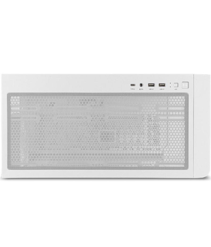 Caja gaming semitorre nox hummer ether/ blanca