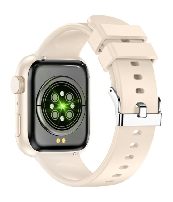 Smartwatch forever igo watch 3 jw-500/ notificaciones/ frecuencia cardíaca/ marfil