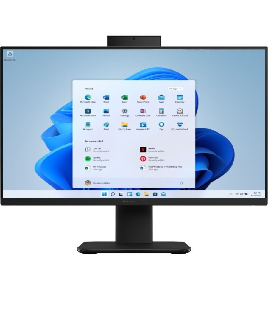 Pc all in one asus expertcenter p400 p470vak-bpe287x intel core 7-240h/ 16gb/ 512gb ssd/ 27'/ win11 pro