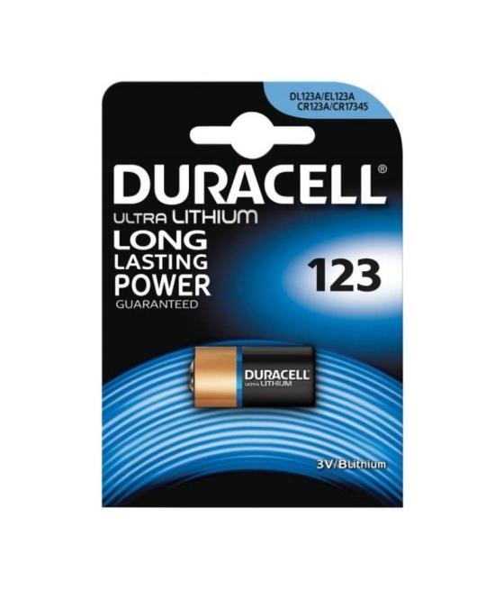 Pila duracell ultra m3 dl123/ 3v