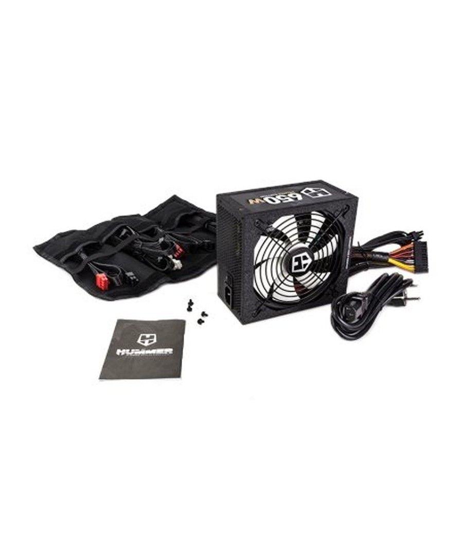 Nox Fuente Al. HUMMER ATX 650w Modular 80+ Bze - Imagen 3