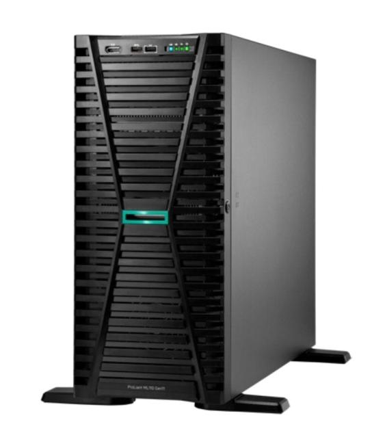 Servidor hpe proliant ml110 gen11 intel xeon silver 4514y/ 64gb ram/ 2x 480gb sata