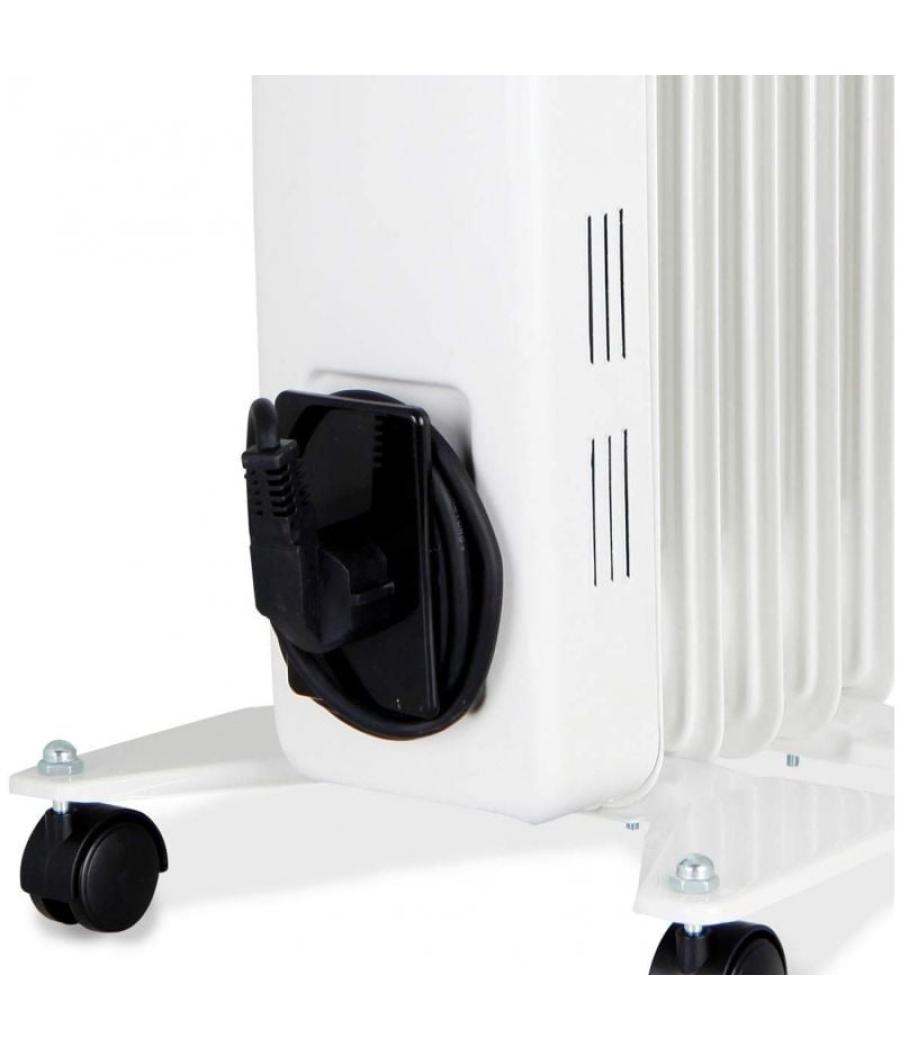 Radiador de aceite orbegozo rh 1500 a/ 3 potencias/ 600-900-1500w/ 7 elementos caloríficos