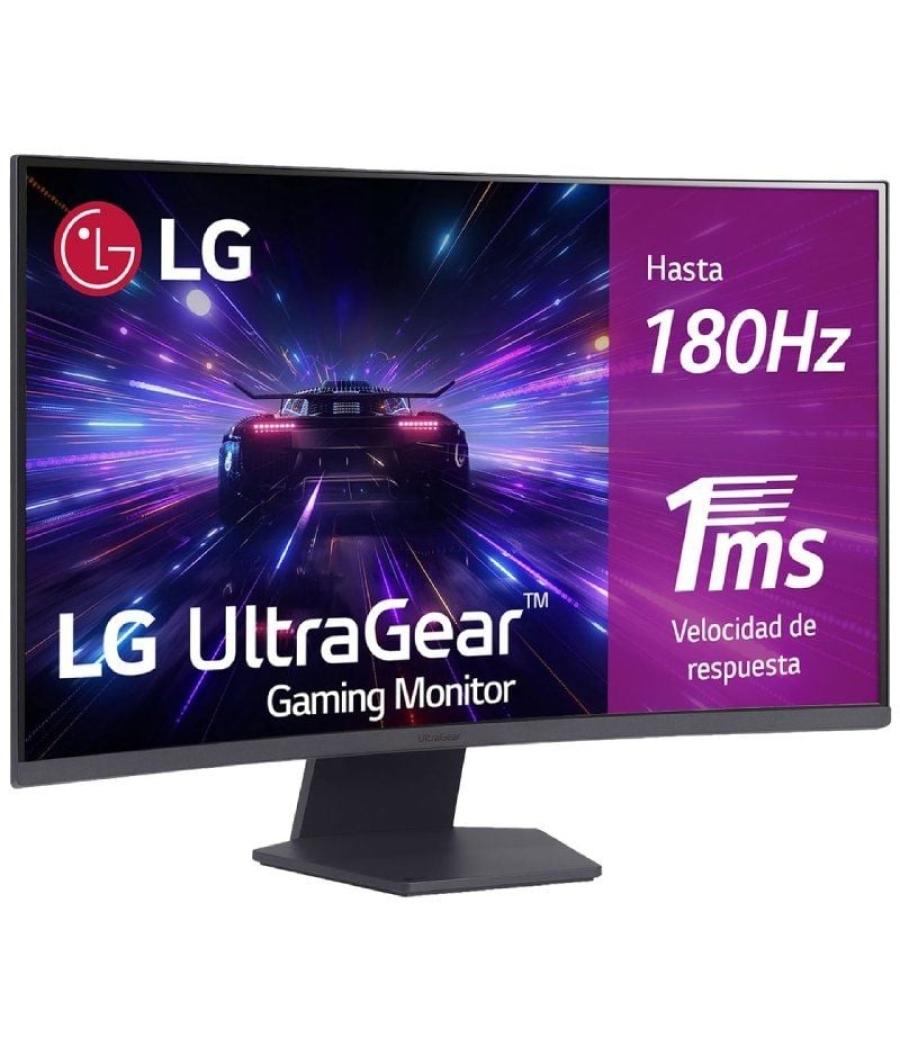 Monitor gaming curvo lg ultragear 32gs60qc-b 31.5'/ qhd/ 1ms/ 180hz/ va/ negro