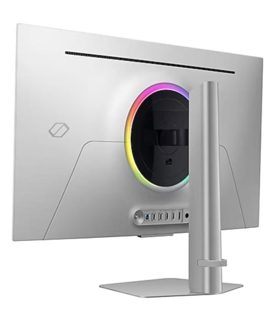 Smart monitor gaming samsung odyssey oled g8 s32dg800su 32'/ 4k/ 0.03ms/ 240hz/ multimedia/ regulable en altura/ smart tv/ plata