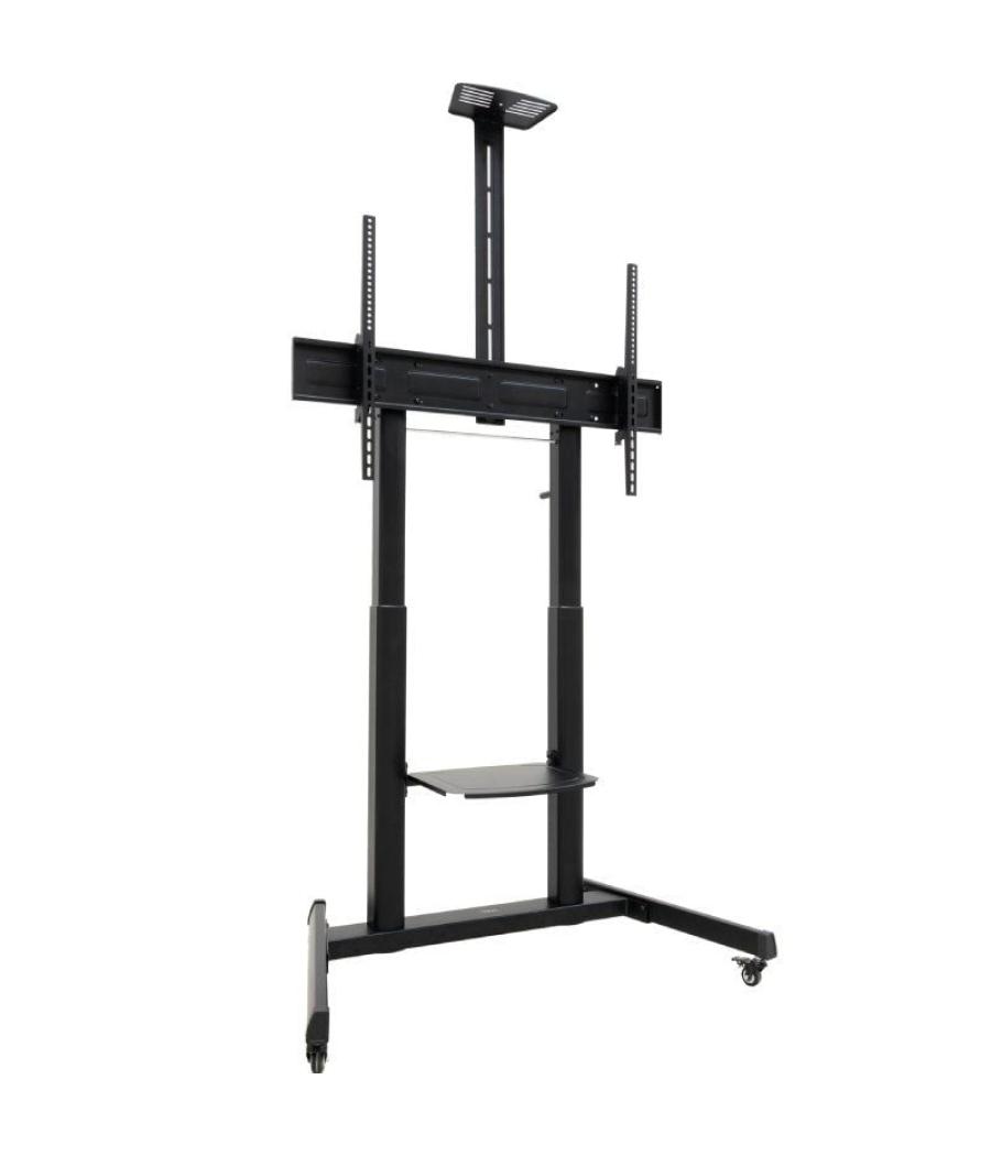 Soporte de suelo inclinable con ruedas tooq fs20406hm-b para tv de 60-100'/ hasta 120kg