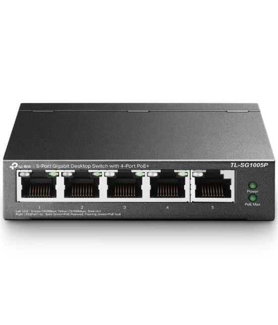 Switch tp-link tl-sg1005p 5 puertos/ rj-45 10/100/1000 poe