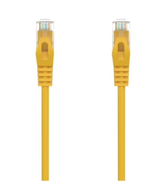 Cable de red rj45 awg24 utp aisens a145-0564 cat.6a/ lszh/ 30cm/ amarillo