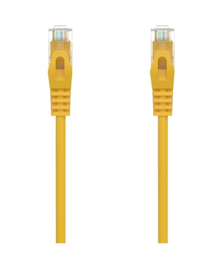 Cable de red rj45 awg24 utp aisens a145-0564 cat.6a/ lszh/ 30cm/ amarillo