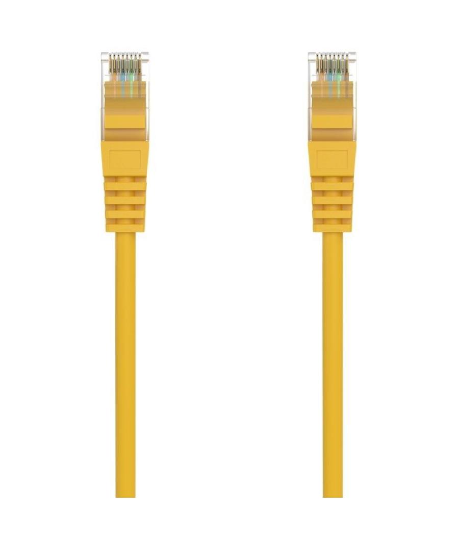 Cable de red rj45 awg24 utp aisens a145-0564 cat.6a/ lszh/ 30cm/ amarillo
