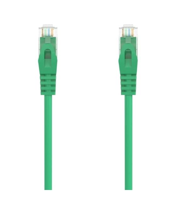 Cable de red rj45 awg24 utp aisens a145-0578 cat.6a/ lszh/ 30cm/ verde