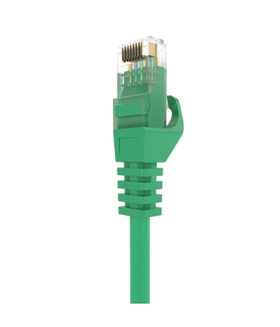 Cable de red rj45 awg24 utp aisens a145-0578 cat.6a/ lszh/ 30cm/ verde