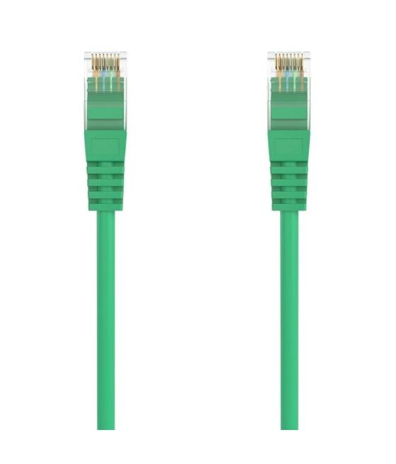 Cable de red rj45 awg24 utp aisens a145-0578 cat.6a/ lszh/ 30cm/ verde