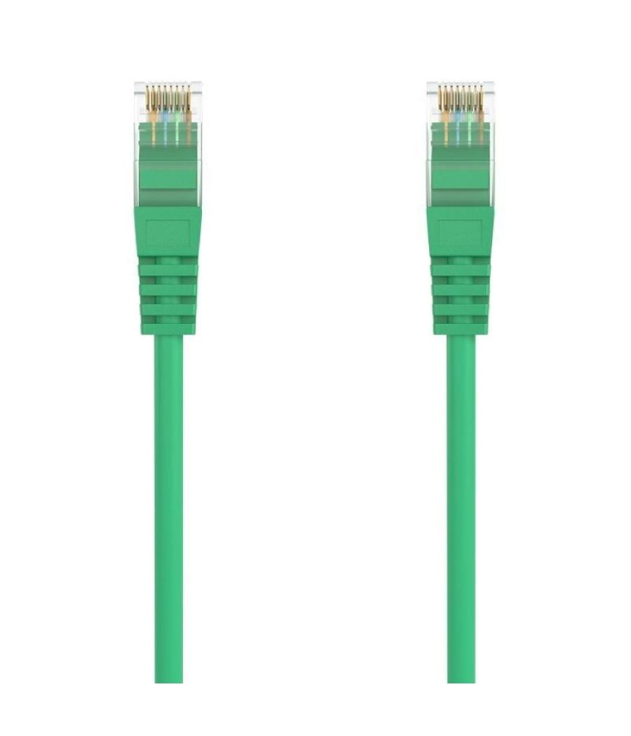 Cable de red rj45 awg24 utp aisens a145-0578 cat.6a/ lszh/ 30cm/ verde