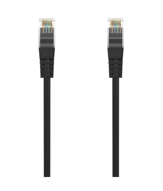 Cable de red rj45 awg24 utp aisens a145-0585 cat.6a/ lszh/ 30cm/ negro