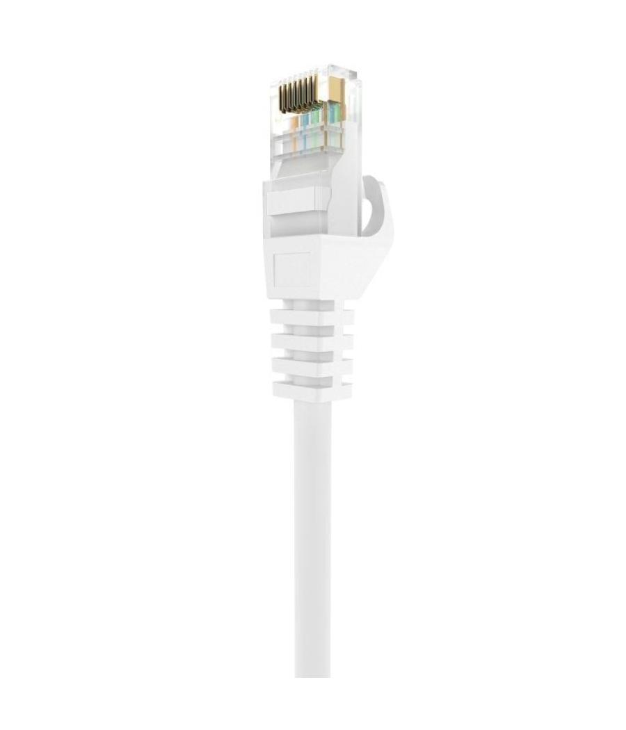 Cable de red rj45 awg24 utp aisens a145-0592 cat.6a/ lszh/ 30cm/ blanco