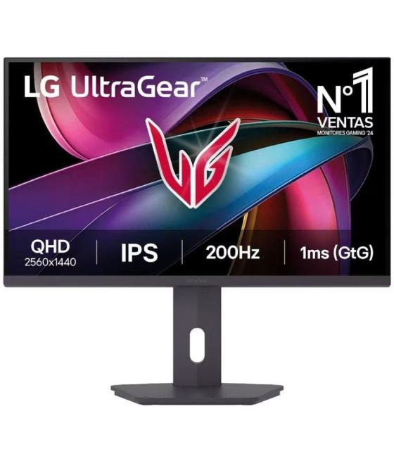 Monitor gaming lg ultragear 27g610a-b 27'/ qhd/ 1ms/ 200hz/ ips/ regulable en altura/ negro