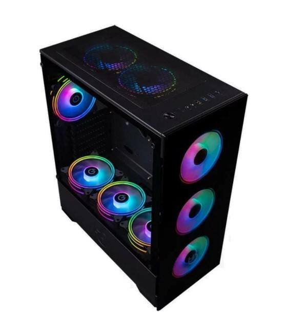 Caja gaming semitorre hiditec z20 aura