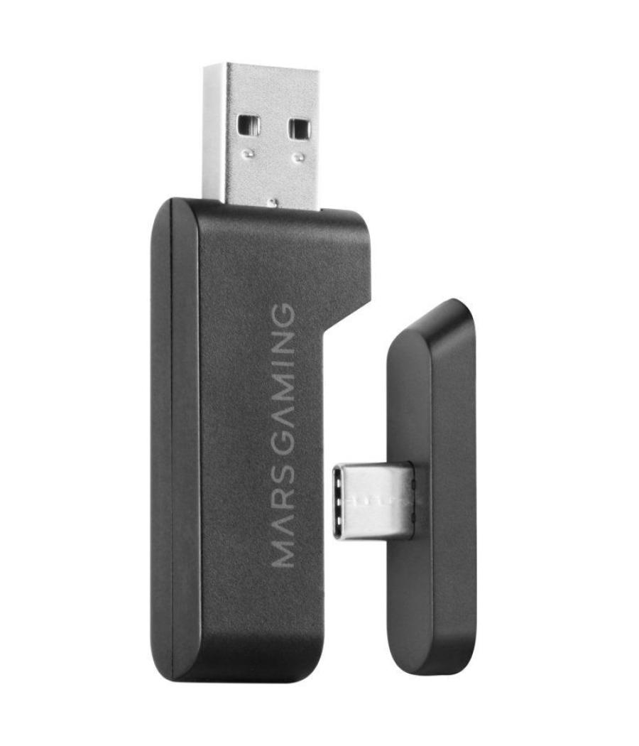 Auriculares gaming inalámbricos con micrófono mars gaming mhwpro/ jack 3.5/ bluetooth/ blancos