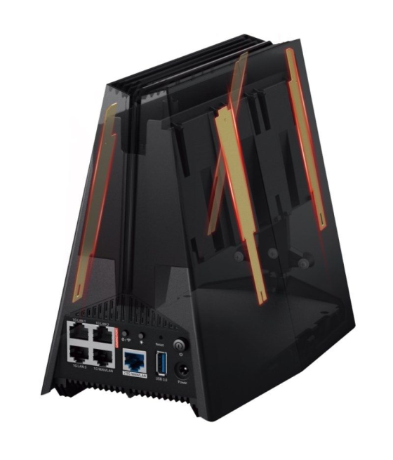 Router gaming inalámbrico tp-link archer gxe75 axe5400/ wifi 6e/ 5400 mbps/ 2.4ghz 5ghz 6ghz/ 4 antenas/ wifi 802.11ax/ac/n/a/ -