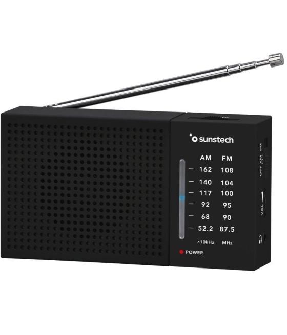 Radio portátil sunstech rps412/ negra