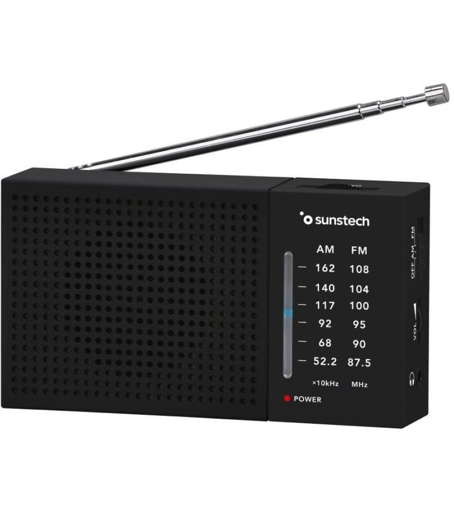 Radio portátil sunstech rps412/ negra