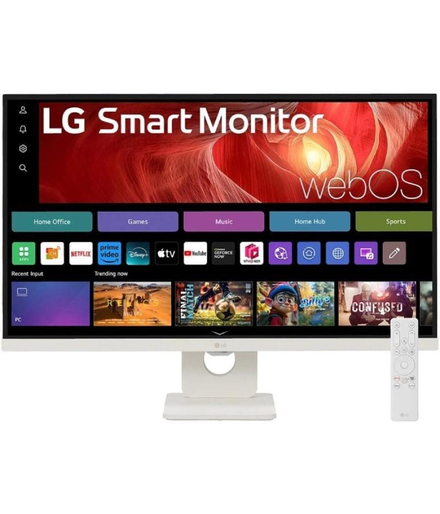 Smart monitor lg myview 27u731sa-w 27'/ 4k/ smart tv/ blanco