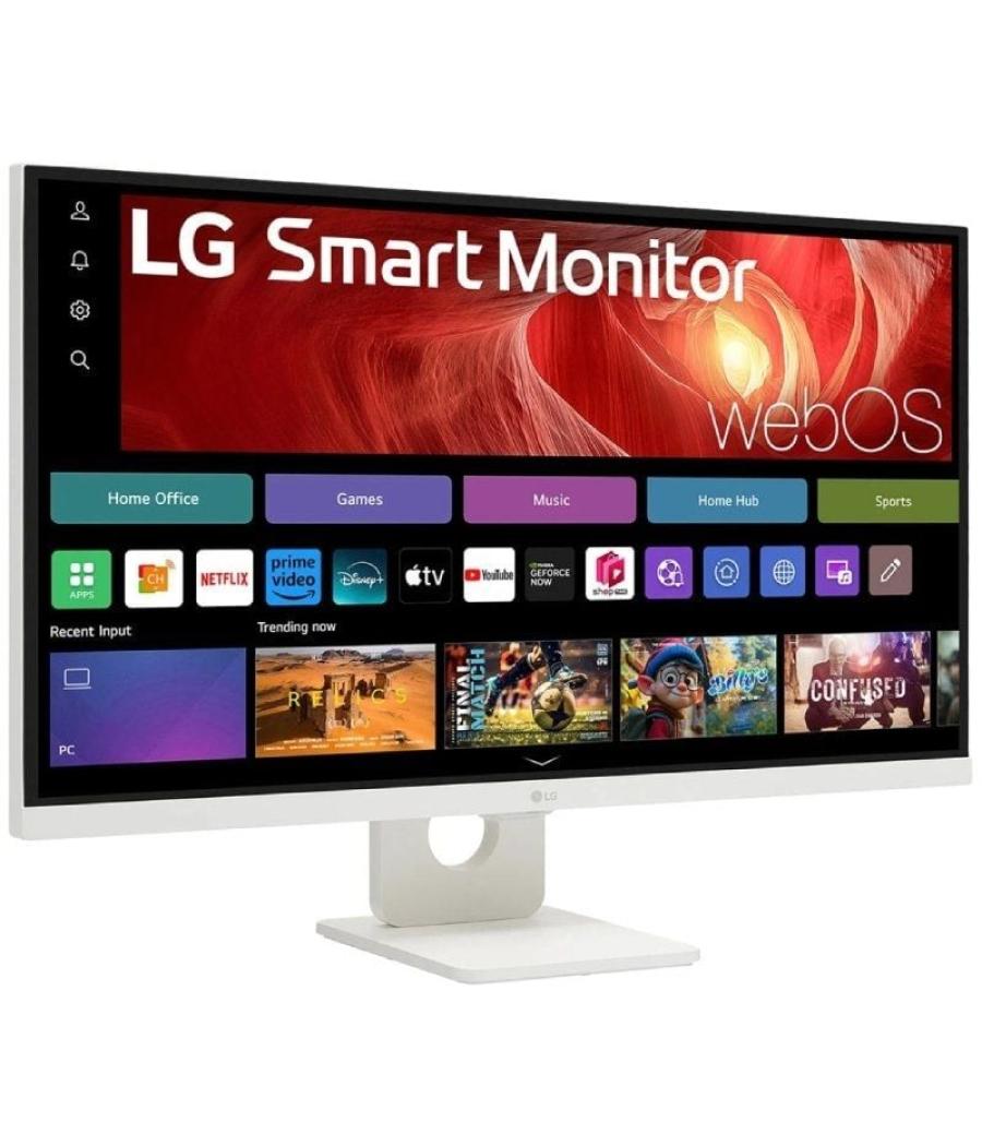 Smart monitor lg myview 27u731sa-w 27'/ 4k/ smart tv/ blanco