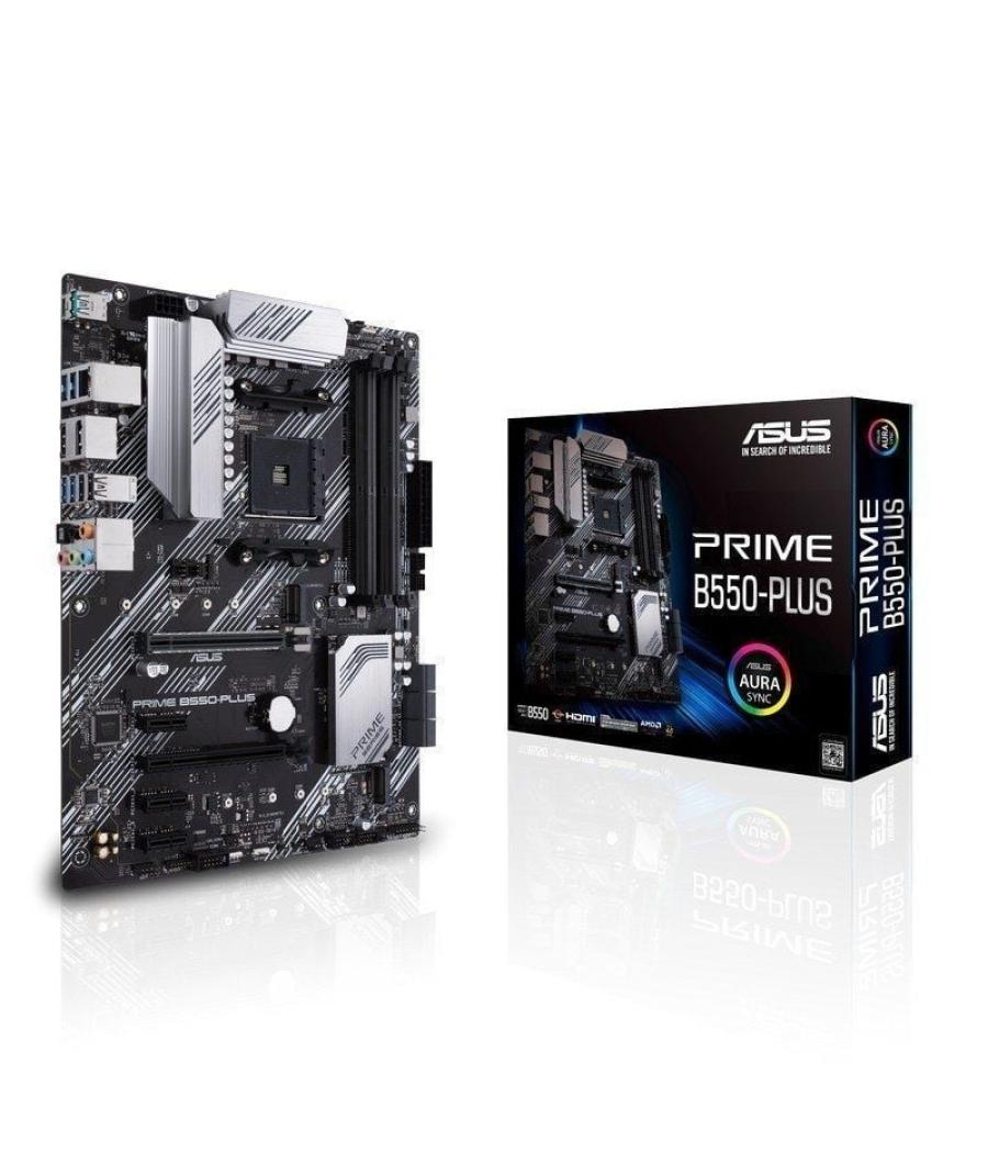 Placa base asus prime b550-plus socket am4/ ddr4/ pcie 4.0