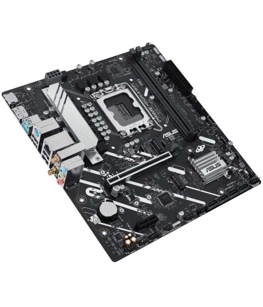 Placa base asus prime h810m-a wifi socket 1851/ ddr5/ pcie 4.0/ micro atx