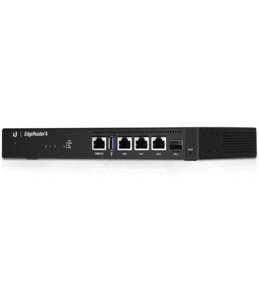 Router ubiquiti edgerouter 4/ 4 puertos/ rj45 gigabit 10/100/1000/ sfp