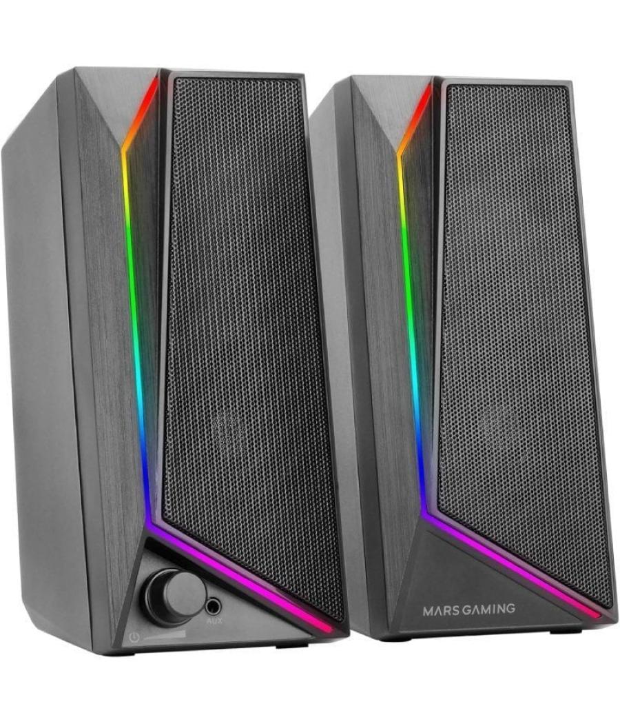 Altavoces mars gaming ms72/ 15w/ 2.0/ negros