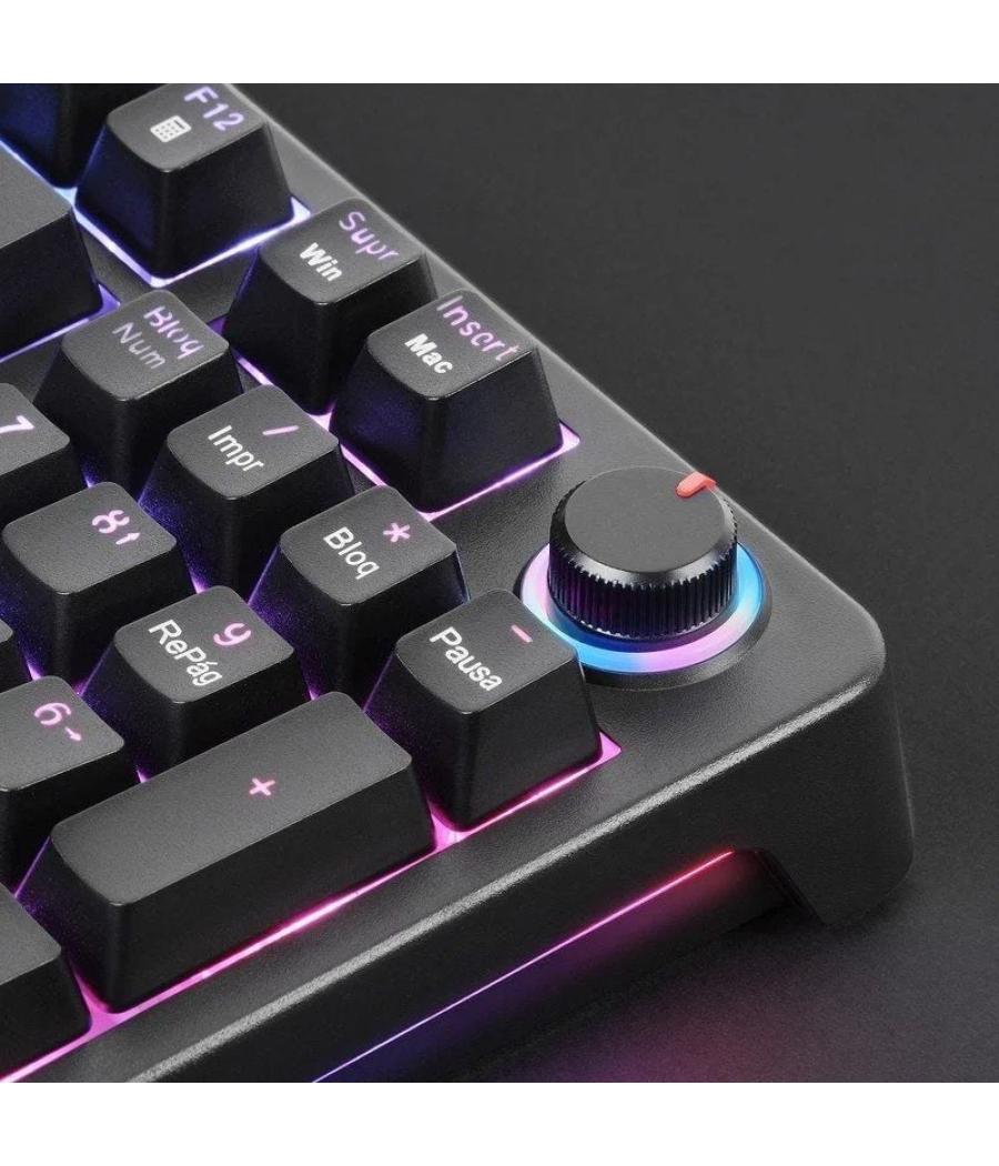 Teclado gaming mecánico mars gaming mkprobes/ switch azul
