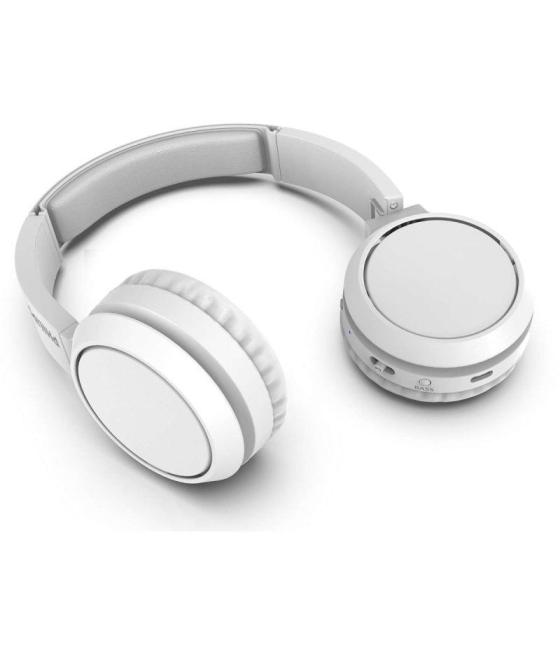 Auriculares inalámbricos philips tah4205/ con micrófono/ bluetooth/ blancos