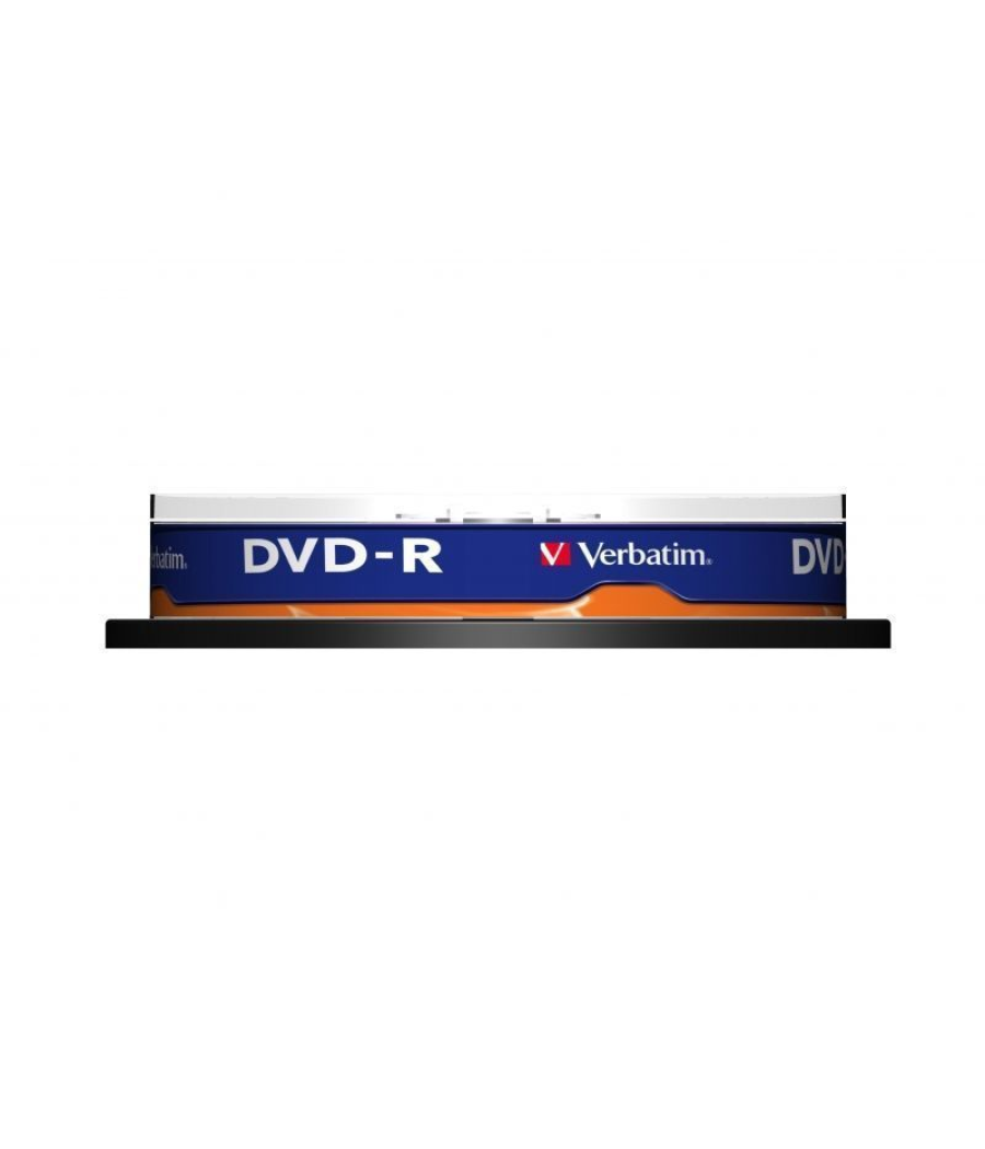 Dvd-r verbatim advanced azo 16x/ tarrina-10uds