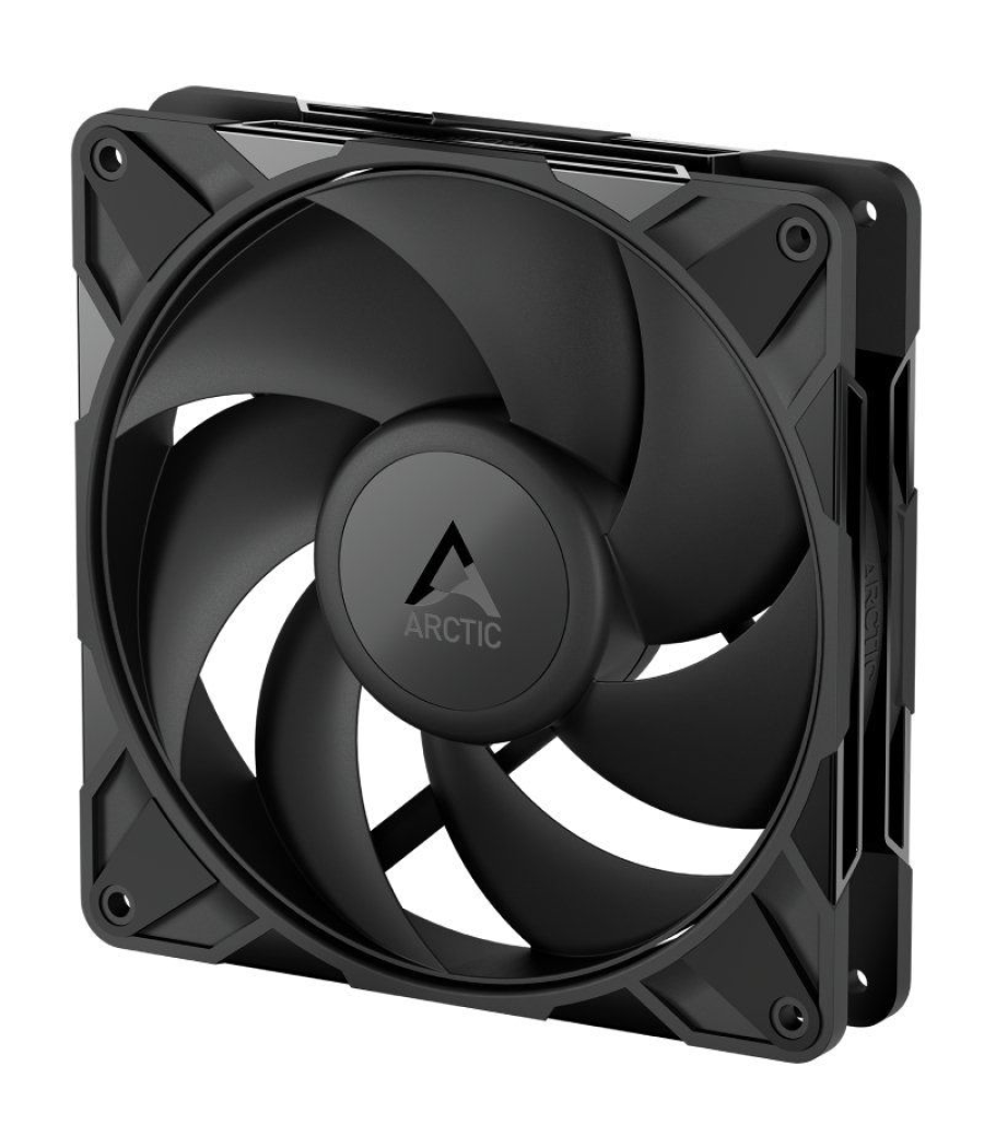 Ventilador arctic p14 pwm pst/ 14cm/ negro